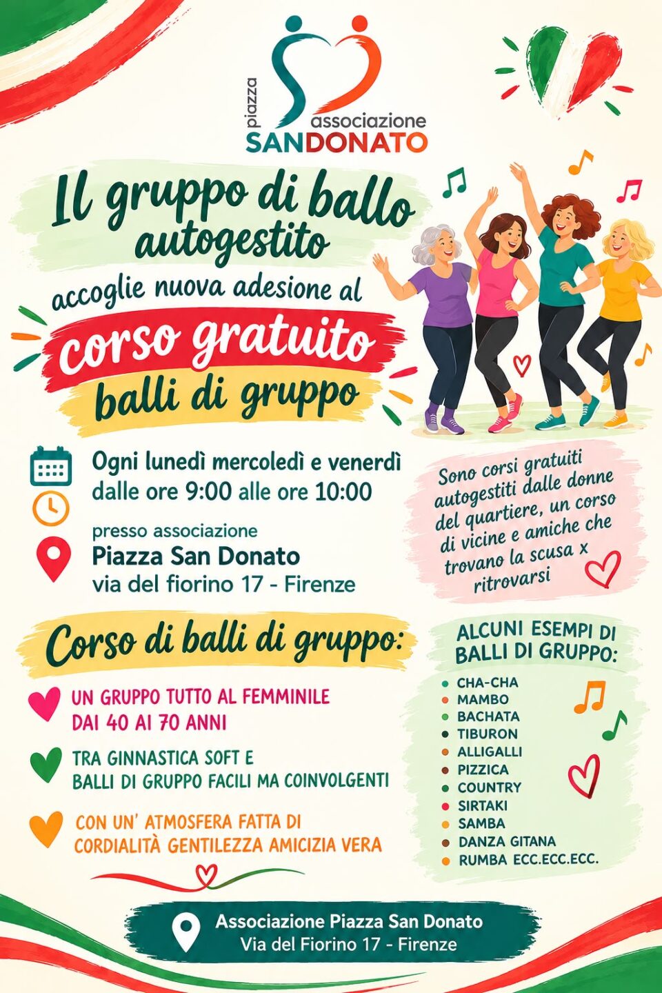 Il gruppo di ballo autogestito